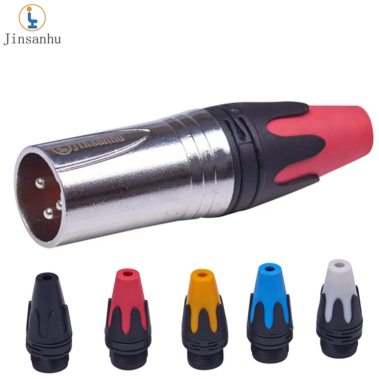 3 Pin Cannon Plug Xlr Mic Connector Male Female Cable Soldering