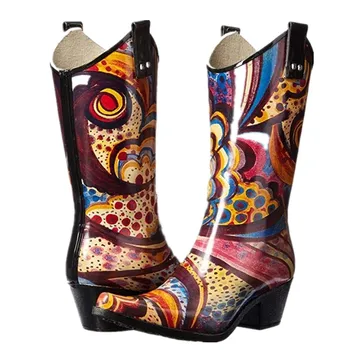 pointed toe rain boots