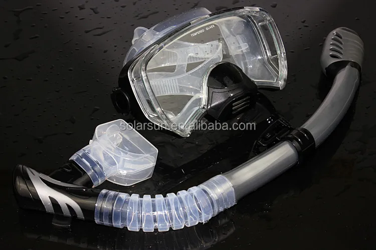 Underwater Scuba Anti Fog Diving Mask Snorkeling Set with Earplug
