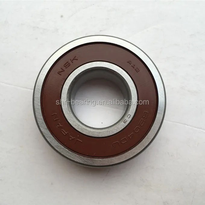 NSK 6306//6307//6308//6309//6310//6311//6312 DDU Rubber Seal Deep Groove Ball Bearings