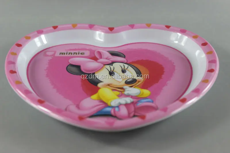 100% Melamine kid's Loving Heart Bowl Candy Bowl
