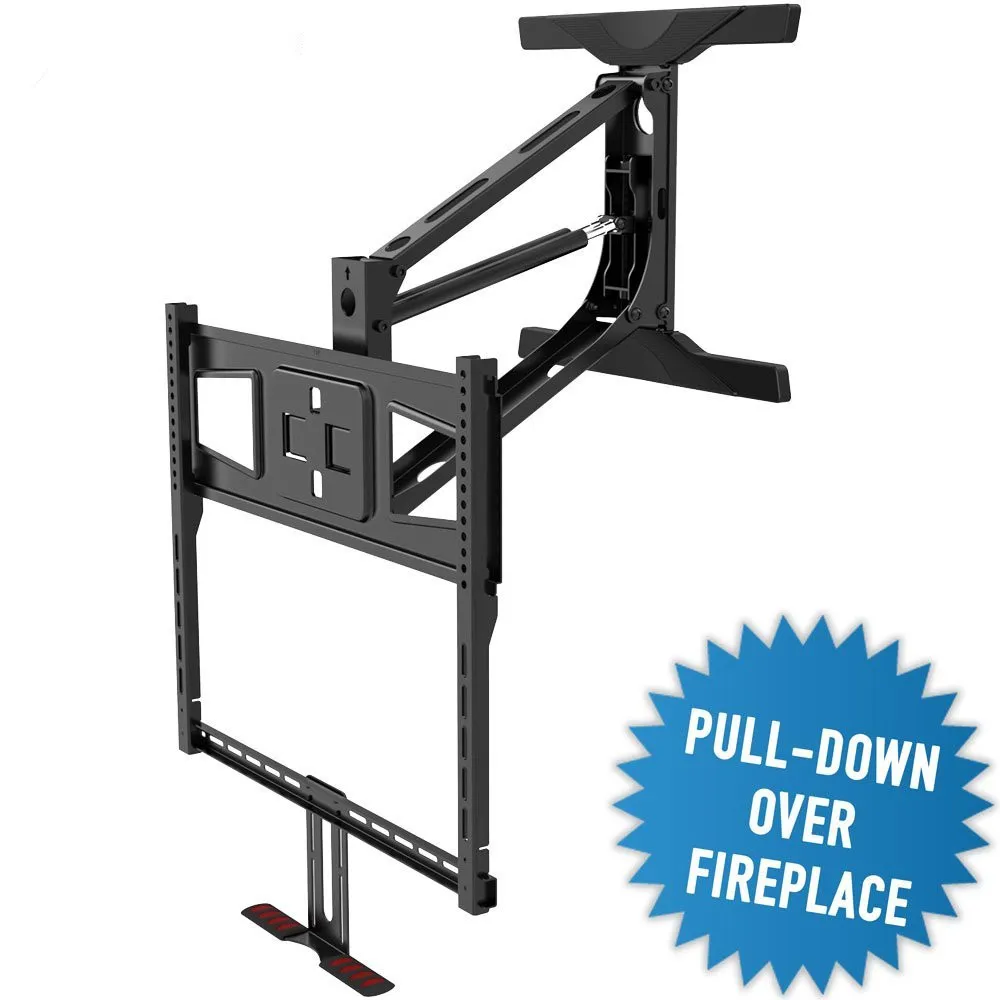 Brand New Long Arm Horizontal Sliding Tv Mount With Large Swivel Angles
