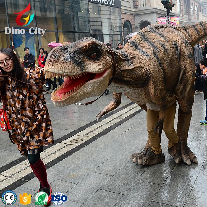 lifelike dinosaur suit