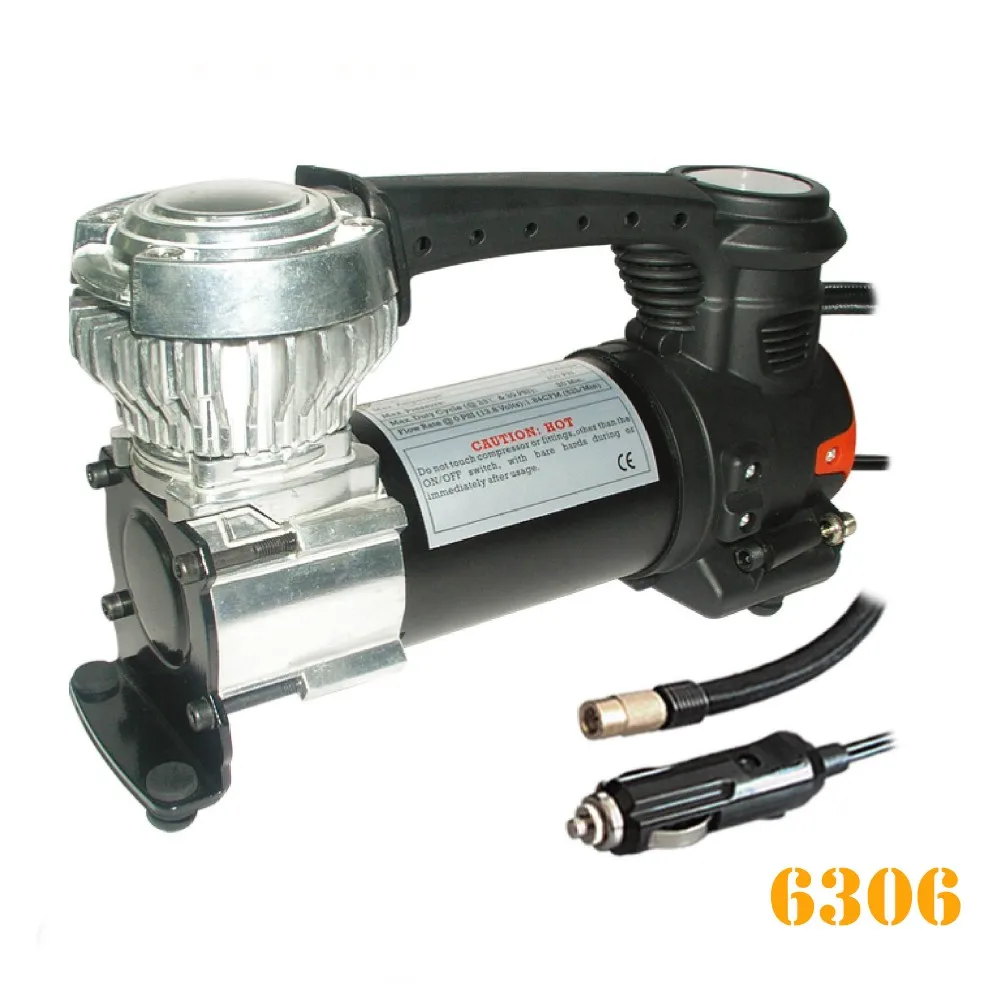 DC12V Heavy Duty Air Compressor/Tire Inflator for Car with LED light