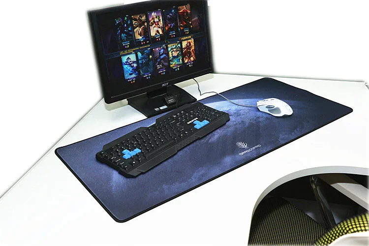 Tigerwingspad high quality large circle e-sport gaming mouse pad
