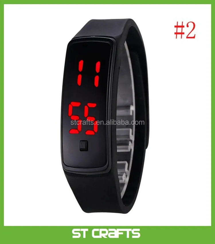 Fashion Touch Screen Led Bracelet Digital Watches For Men&ladies&child