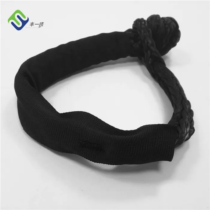 Grey Color UHMWPE Soft Shackle 4x4 For Winch Rope and Towing Rope