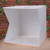 40*40*40cm Mobile Phone Photography Soft Box With LED Light Black White Background