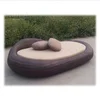 new style leisure outdoor bali sunbed seaside leisure bed hotel pool side outdoor beach sun lounger