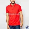 wholesale men classic regular ruby red 100% cotton polo shirt