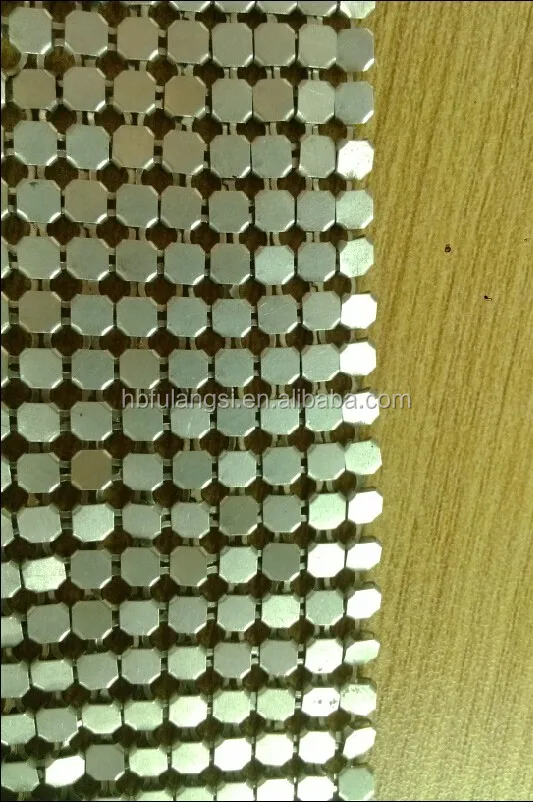 Flexible Aluminium Flakes Metall Tuch Vorhang Buy Flakes