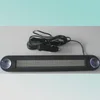 CE RoHS programmable 12v 30X5X1cm 7X40pixel indoor blue led car sign light message