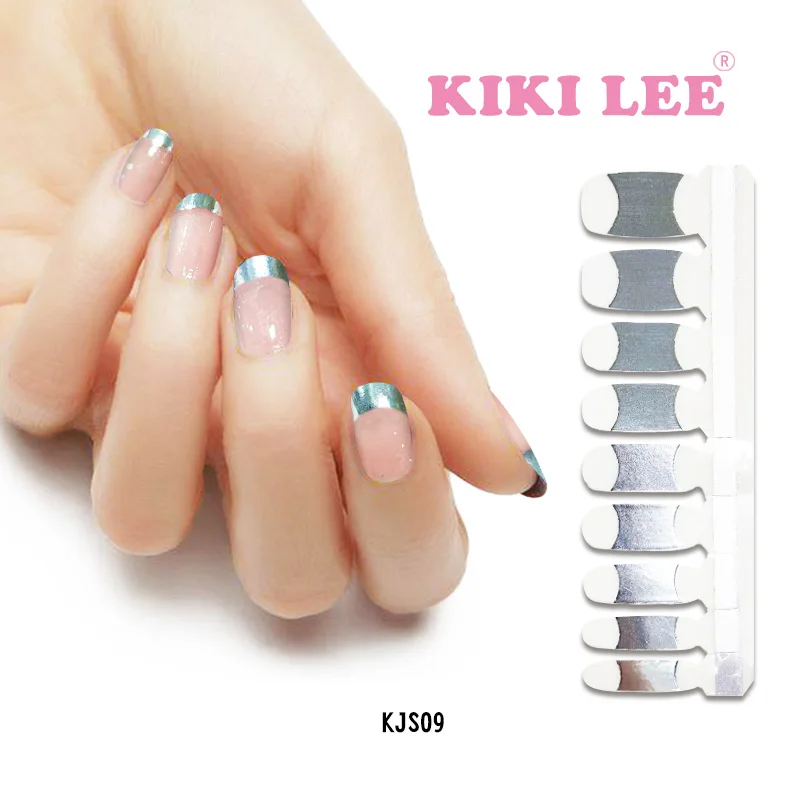 Kikilee French 100% Real Nail Polish Applique For Nail Beauty Diy - Buy  Nail Sticker,Nail Wrap,Nail Polish Applique Product on 