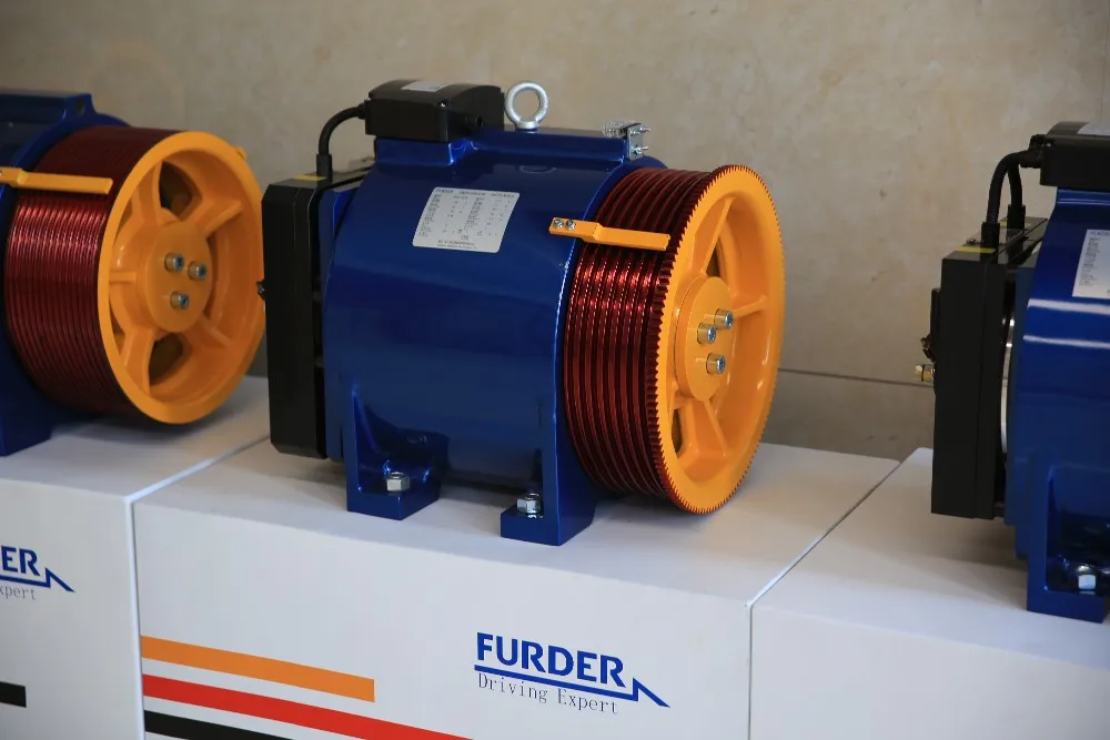 European Technology Electric Elevator Motor For Residential Elevator
