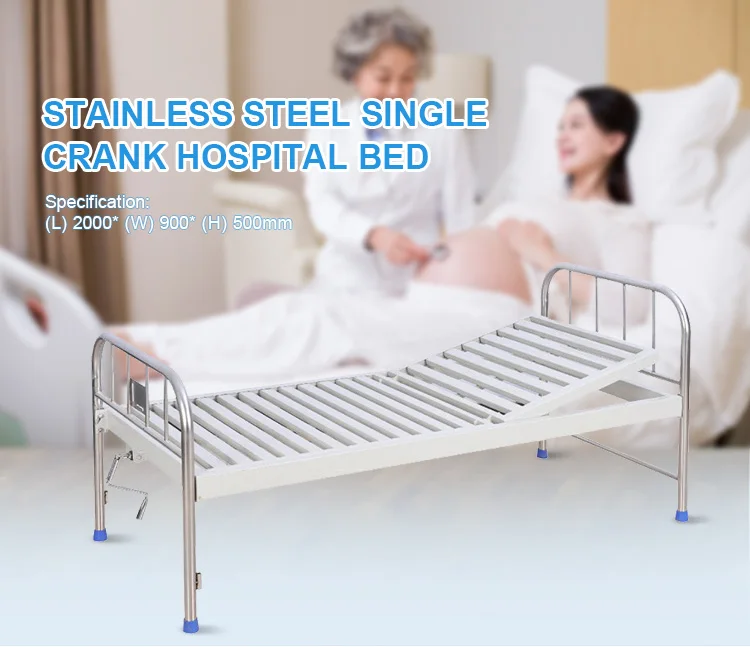 Adjustable Hospital Beds Care Onecrank Manual Bed None Caster Wheel