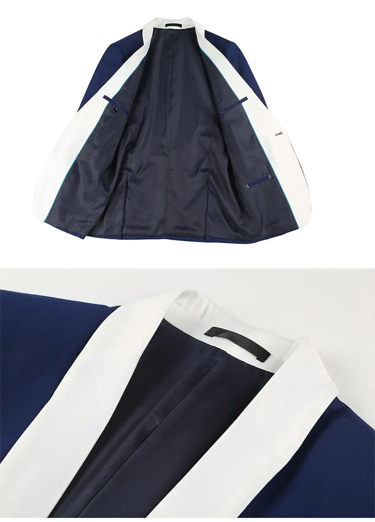 OEM Mens Shawl Lapel 3 Piece Tuxedo Wedding Suit