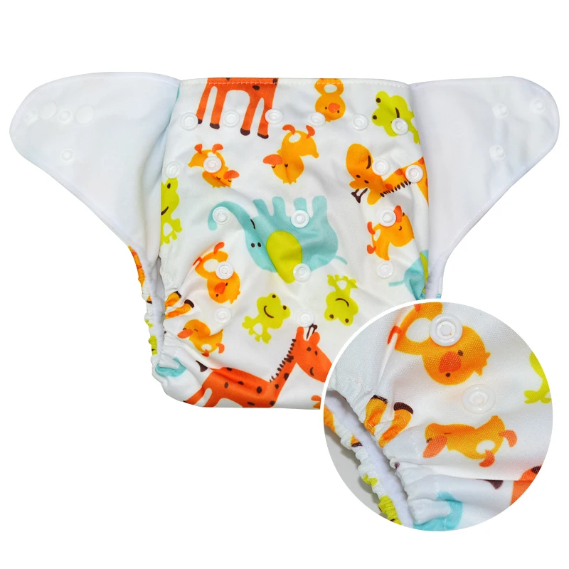 reusable printed baby cloth diapers