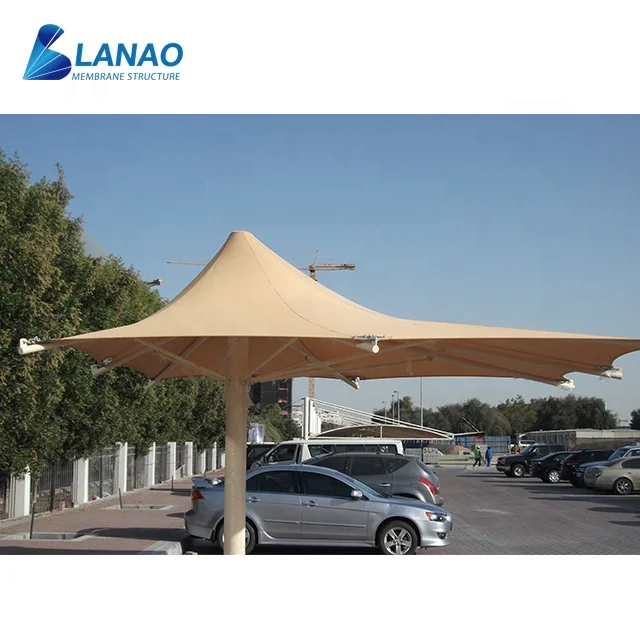 Outdoor Tensile Membrane Structure Umbrella Car Parking Cover Shed Pvc Polycarbonate Car Porch Shades Metal Garage Carports Buy Carport Car Parking Shed Car Parking Cover Product On Alibaba Com