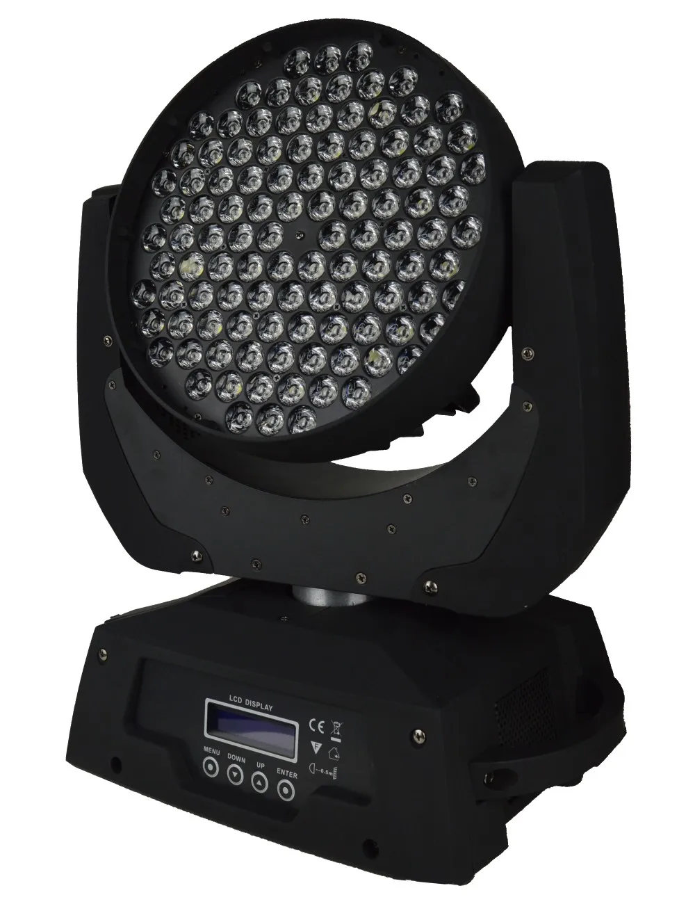 高品质108 led 3w rgbw 4in1移动洗涤光束用于dj舞台表演圣诞派对活动