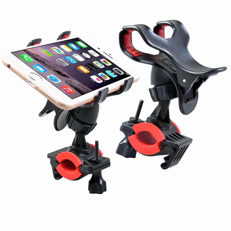 Universal 360 rotate bike handlebar free logo bicycle phone mount holder Secure sports phone holder stand bicycle phone mount