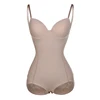 Lace Nude Adjustable Shapewear Bodysuit Shaper Bust Support Slim For Women
