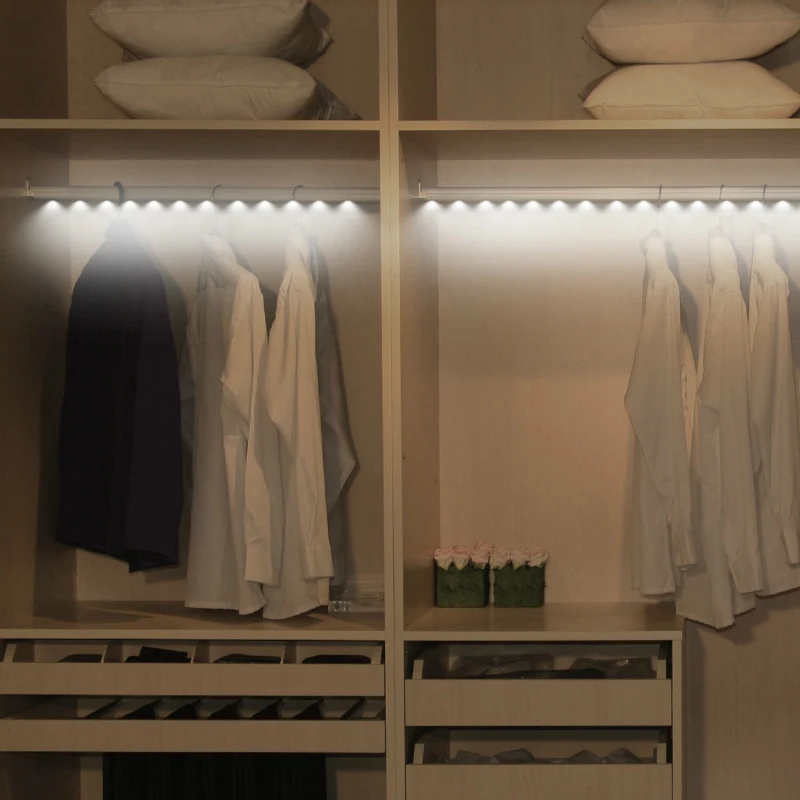 Rechargeable Light Led Wardrobe Light Pir Sensor And Photosensitive