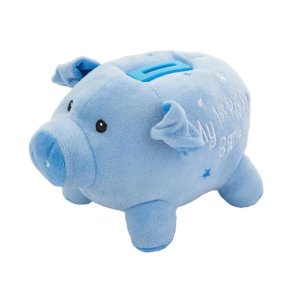 plush pig piggy bank