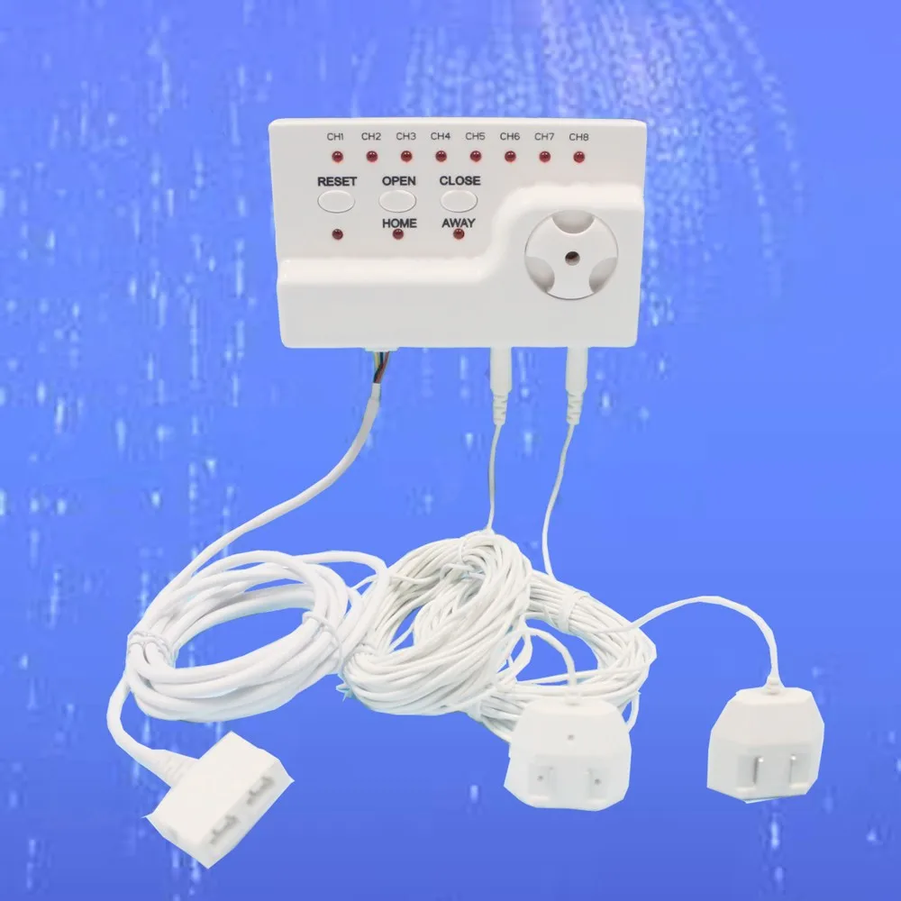 Wld806 Household Water Leak Alarm With 8pcs Sensors Water Alarm System
