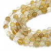Top grade natural gemstone beads lemon crystal yellow citrine beads 10mm for jewelry making