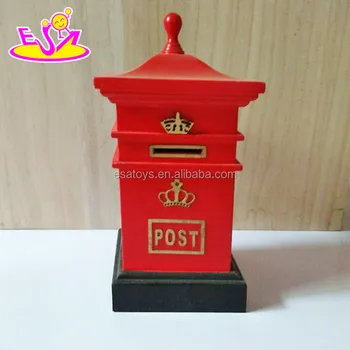 childrens wooden post box