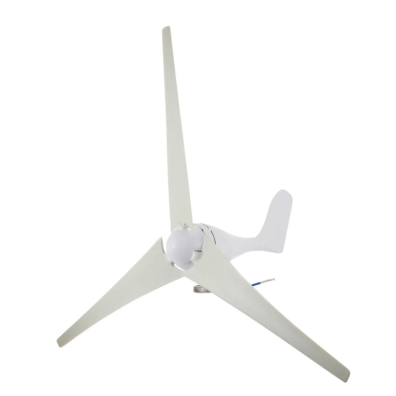 7thLake Wind Turbine Generator 400W 3 Blade Wind Driven Generator DC 12V Hybrid Waterproof Charge Controller