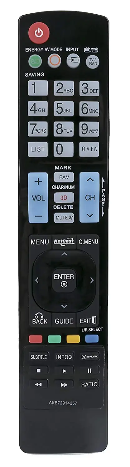 New Remote Control AKB73275675 for LG LCD LED HDTV 47CS570UD 50LS4000 50LS4000-UA 42CS570 42CS570-UB 42CS570UB 42CS570-UD 47CS570UB 47CS570-UD 50LS4000UA 42CS570UD 47CS570 47CS570-UB