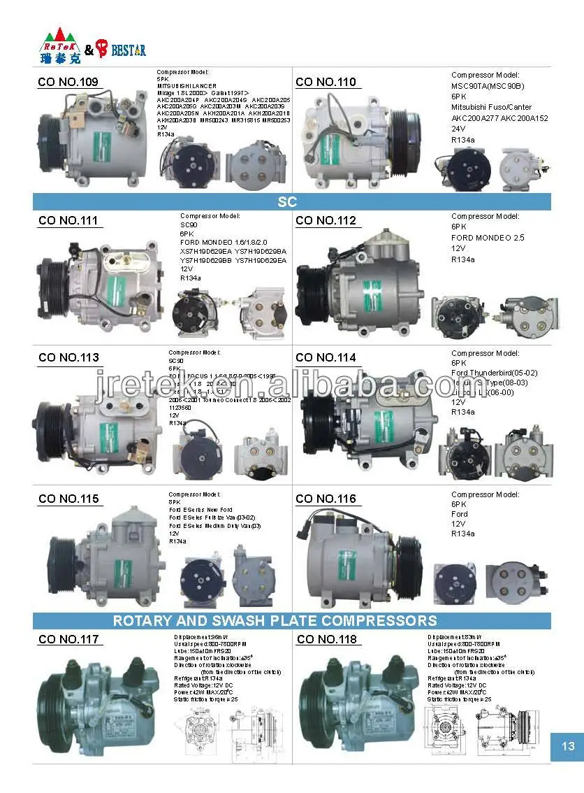 New 220V Electric Car AC Compressor - Reliable & Efficient