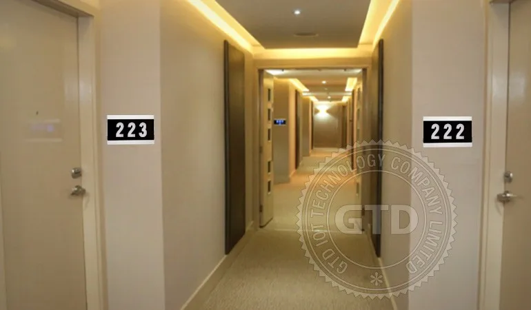 Habitación De Hotel Números Signo Placa De Puerta De La - Buy Señal De