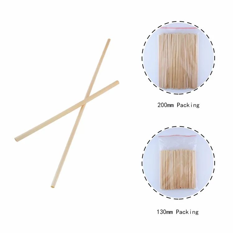 100pcs Kraft Box Packing Wholesale Natural Wheat Straw Eco
