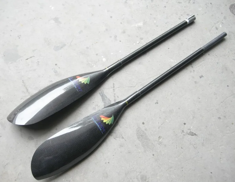 Zj Sport Epic Type Carbon Split Kayak Paddle With Round Carbon Shaft