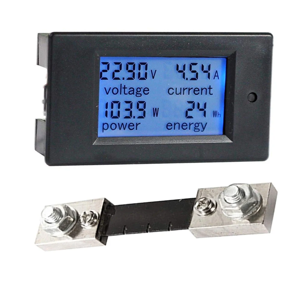 Dc 6.5100v 0100a Lcd Display Digital Current Voltage Power Energy
