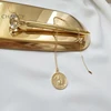 Hot sale s925 silver gold plated angle and baby pendant necklace for women and girls as gift