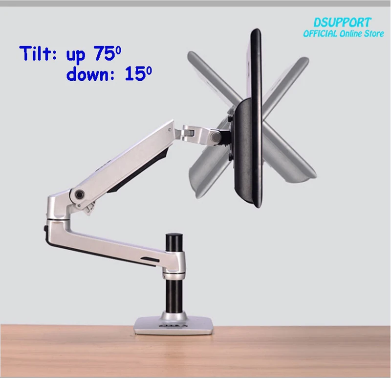 Aluminum Full Motion Free Lifting Ultra Long Arm 1032 Inch Led Lcd