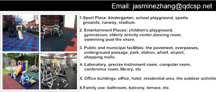 Gummi Nicht-rutsch Bodenbelag Für Hinterhof,Fliesen Für Terrassen