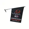 Clients First Flag Fabric Chrome Coated PVC Wall Flag