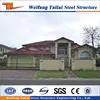 customized good design prefablight steel structure villa architect houses