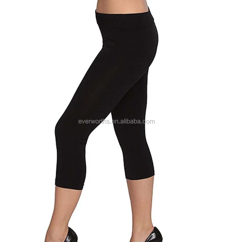 Seamless Shapewar Body Shapers High Waist Capri Length Legging Shaper