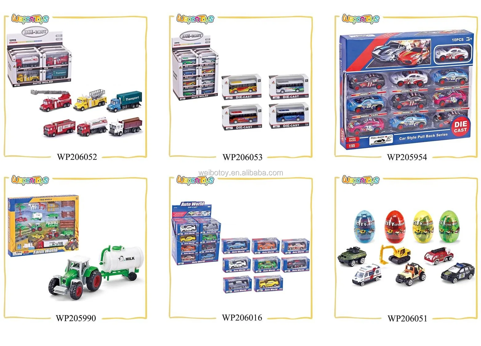 172 Scale Pull Back Racing Model Car Newest Mini Die Cast Toy Cars For