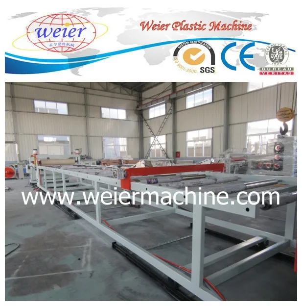 PVC Wall Panel Marble Sheet Production Line PVC Marble Floor Making Machine