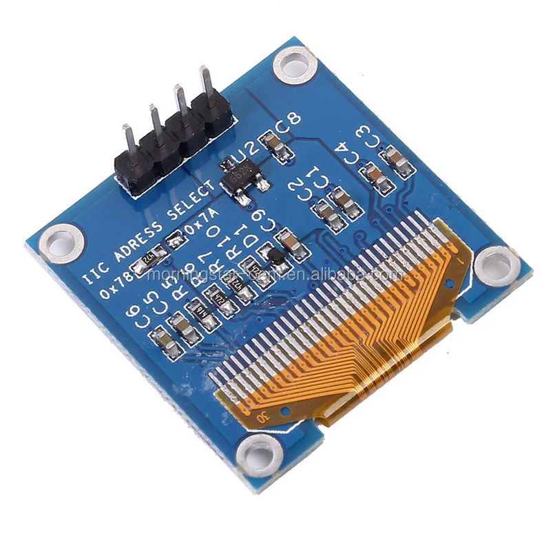 0.96 Inch Iic Serial White Oled Display Module 128x64 I2c Ssd1306 12864 ...