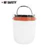 Face Shield,anti-fog guard,Disposable Face Guard blue communication face shield for lab