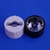 High quality clear Diameter 20mm spot projector led optical focusing lens for 1W 3W rgb led