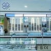 Wholesale glass display cabinet eyeglasses window displays for kiosk