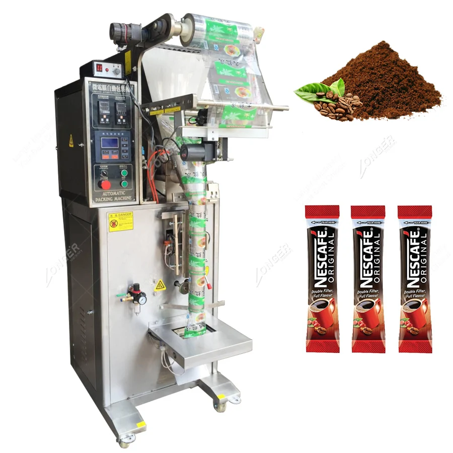 Automatic Sugar Sachet Coffee Cocoa Salt Powder Packing Machine Sugar